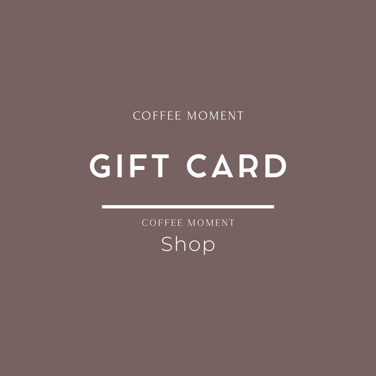 Coffee Moment Gift Card graphic